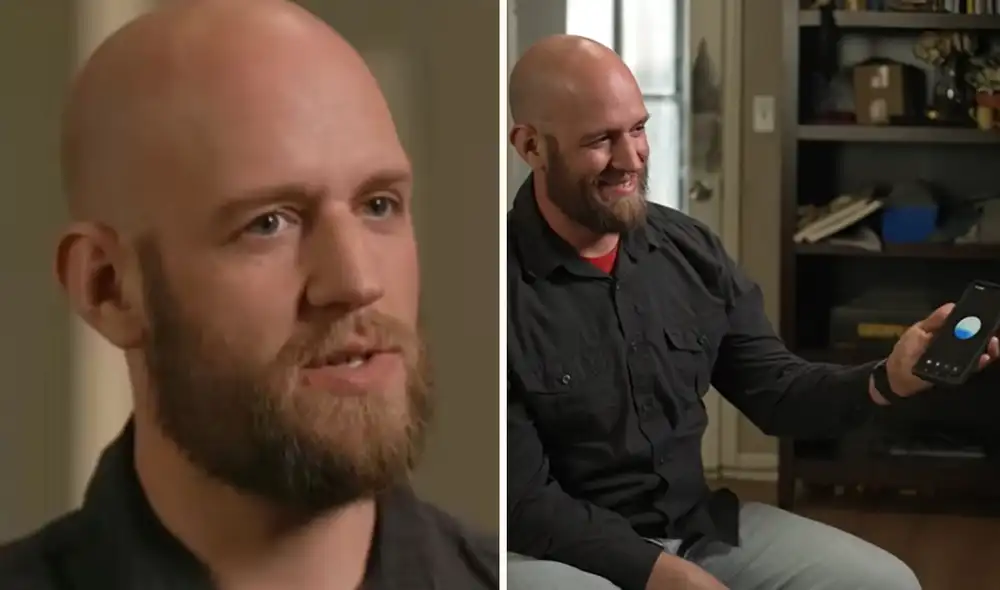 Estadounidense tiene una esposa y una hija de dos años.