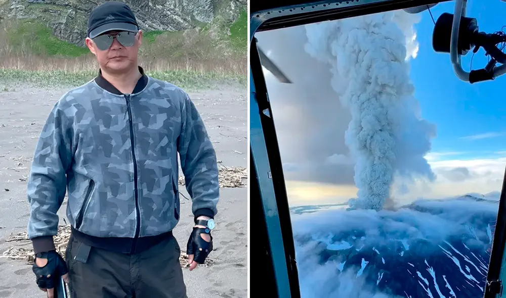 Igor Kan sufrió infarto en pleno vuelo con turistas sobre el volcán Krasheninnikov.