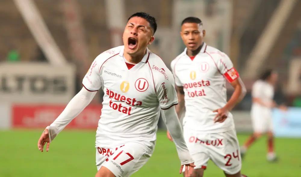 Jairo Concha anotó el gol de Universitario en el primer tiempo. Foto: composición LR/La República