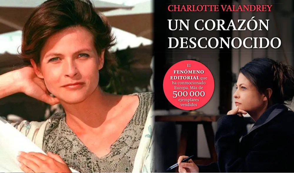 Charlotte Valandrey escribió "Un corazón desconocido".