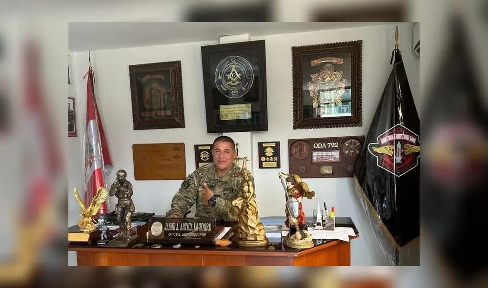 Coronel PNP Jaime Artica es investigado por presunto abuso sexual.