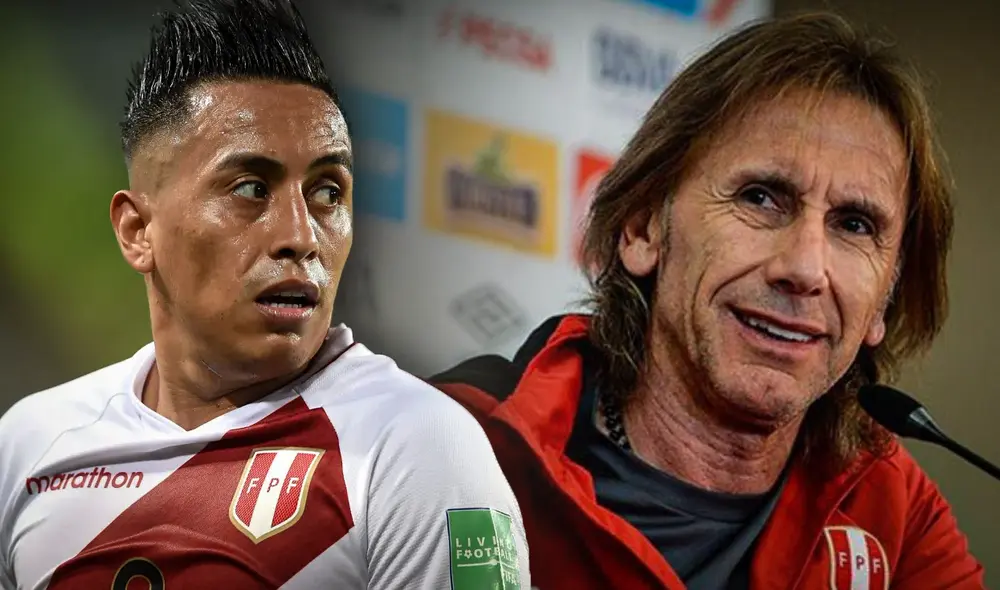 Ricardo Gareca dirigió a Christian Cueva en el Mundial Rusia 2018. Foto: composición LR/AFP