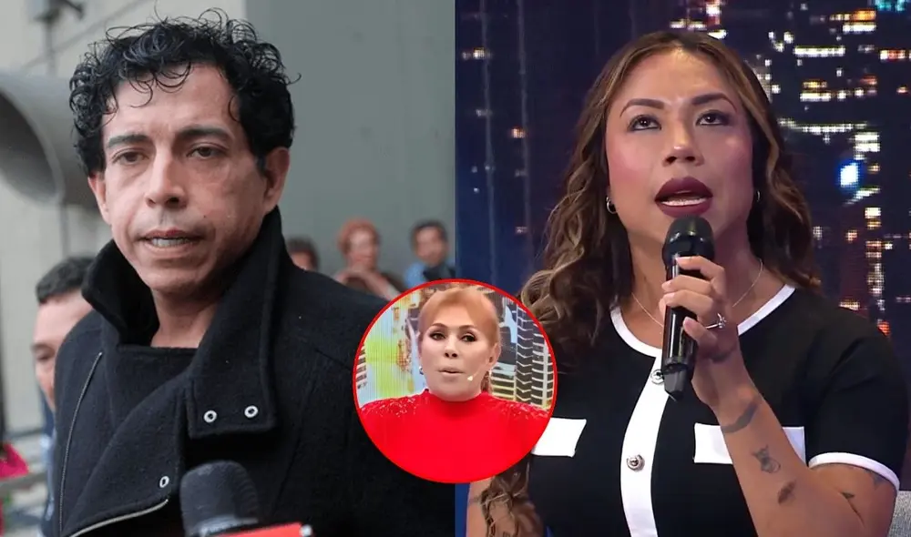 Ernesto Pimentel y Dayanita habrían discutido, asegura 'urraco' de Magaly. Foto: Composición LR/Difusión/AméricaTV/ATV Ernesto Pimentel y Dayanita habrían discutido, asegura 'urraco' de Magaly. Foto: Composición LR/Difusión/AméricaTV/ATV