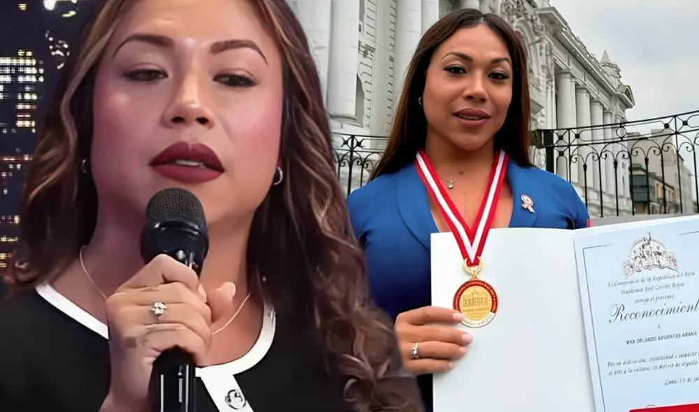 Dayanita fue condecorada por el Congreso de la República el 11 de julio de 2025. Dayanita fue condecorada por el Congreso de la República el 11 de julio de 2025.