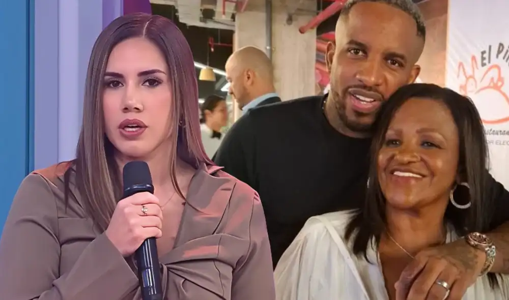 Darinka Ramírez habló sobre sus últimas declaraciones sobre la madre de Jefferson Farfán. Foto: Composición LR/Latina/Difusión