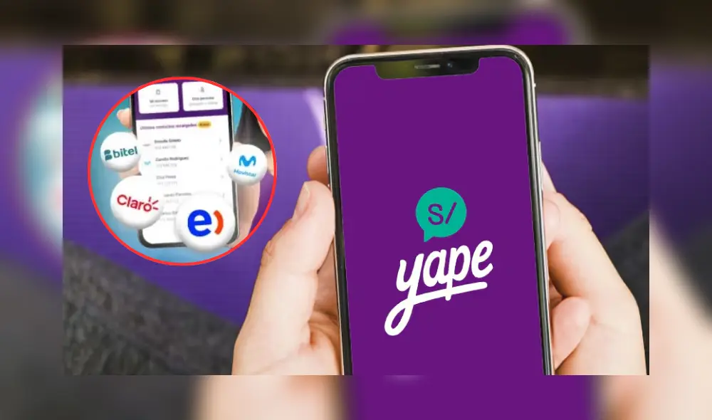 Yape facilita pagos en comercios y recargas de telefonía móvil.