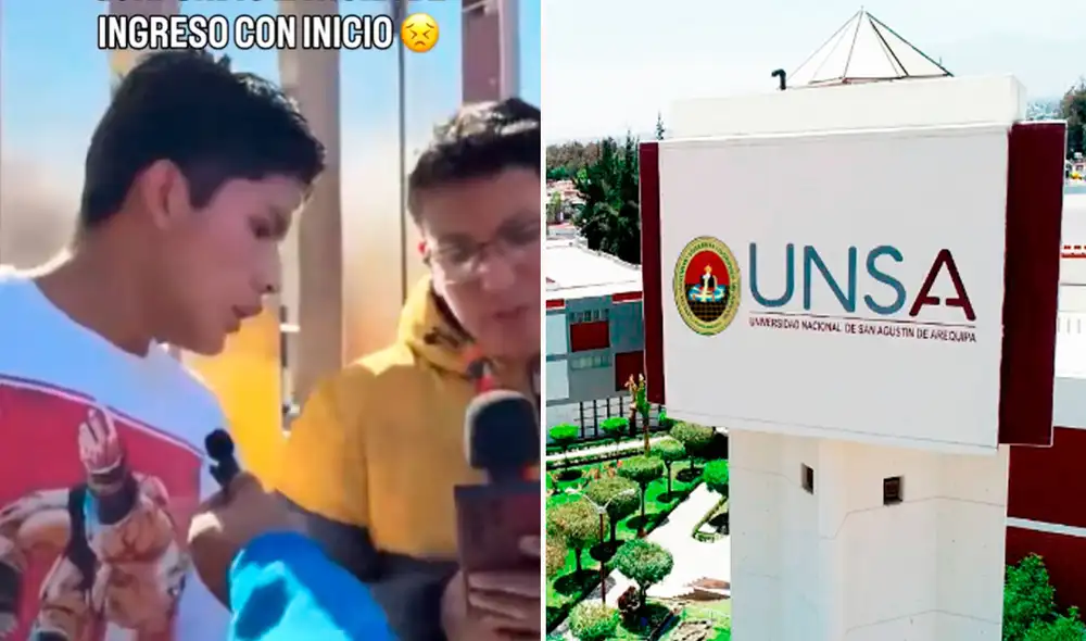 El postulante a la UNSA no podía creer lo que le había sucedido y solo atinó a decir, “las cosas pasan por algo”.