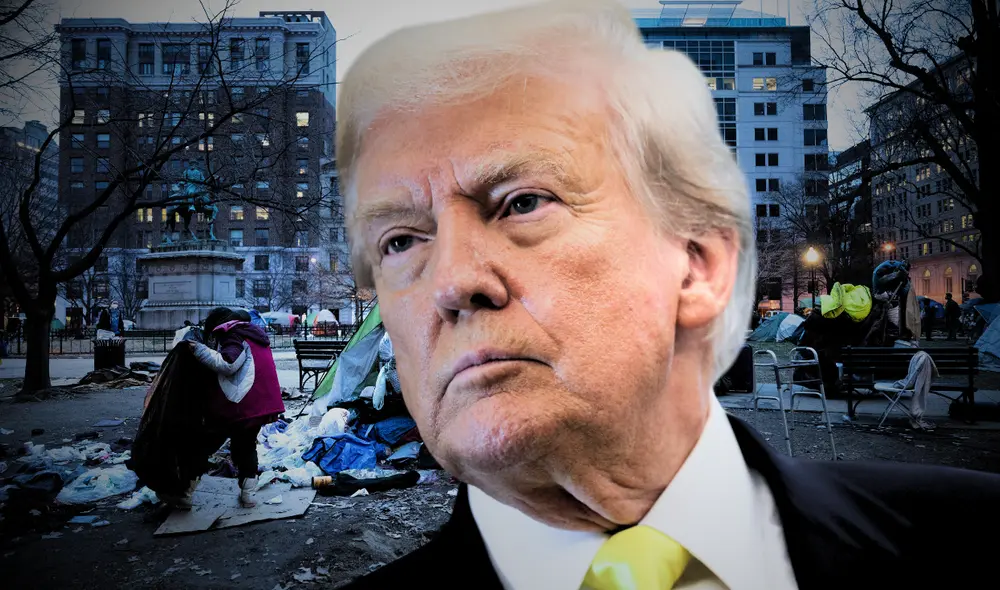 Donald Trump busca desalojar a personas sin hogar de Washington D. C. con mayor presencia policial.