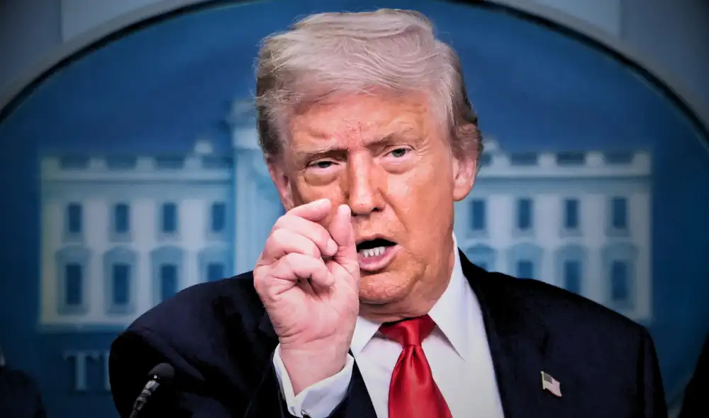 El presidente Donald Trump afirma que Washington tiene más crímenes que Bogotá o Lima.