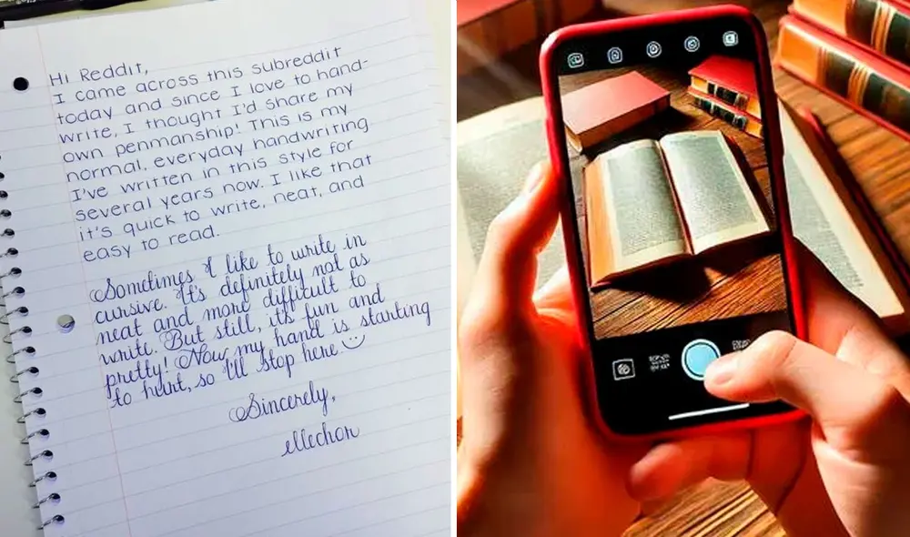 Truco funciona con cualquier texto impreso o escrito a mano.