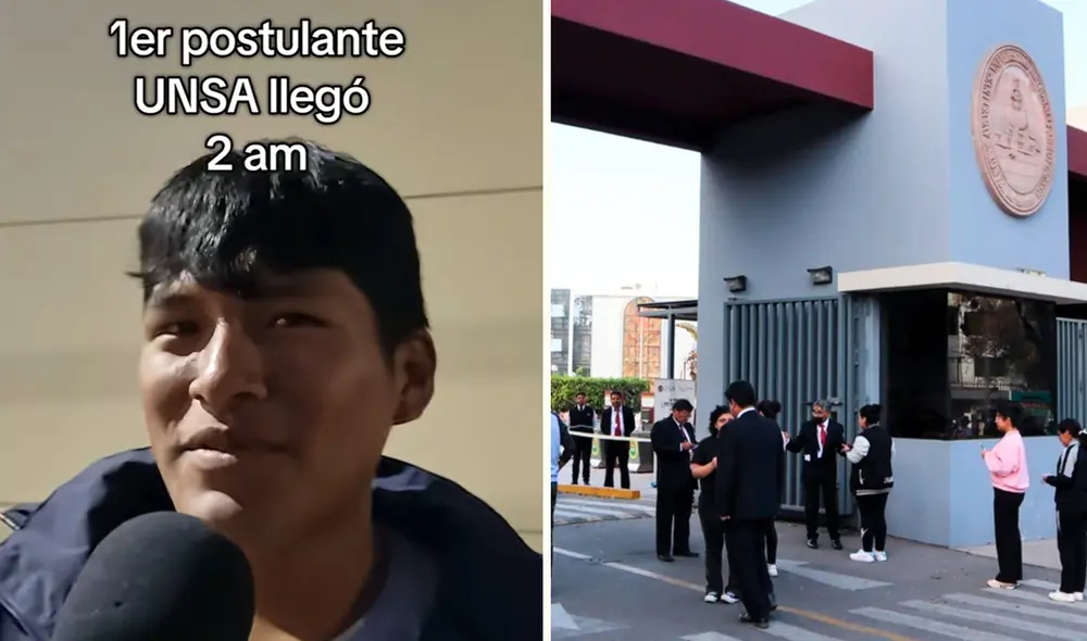 Usuarios aplaudieron la puntualidad del joven postulante de medicina de la UNSA.