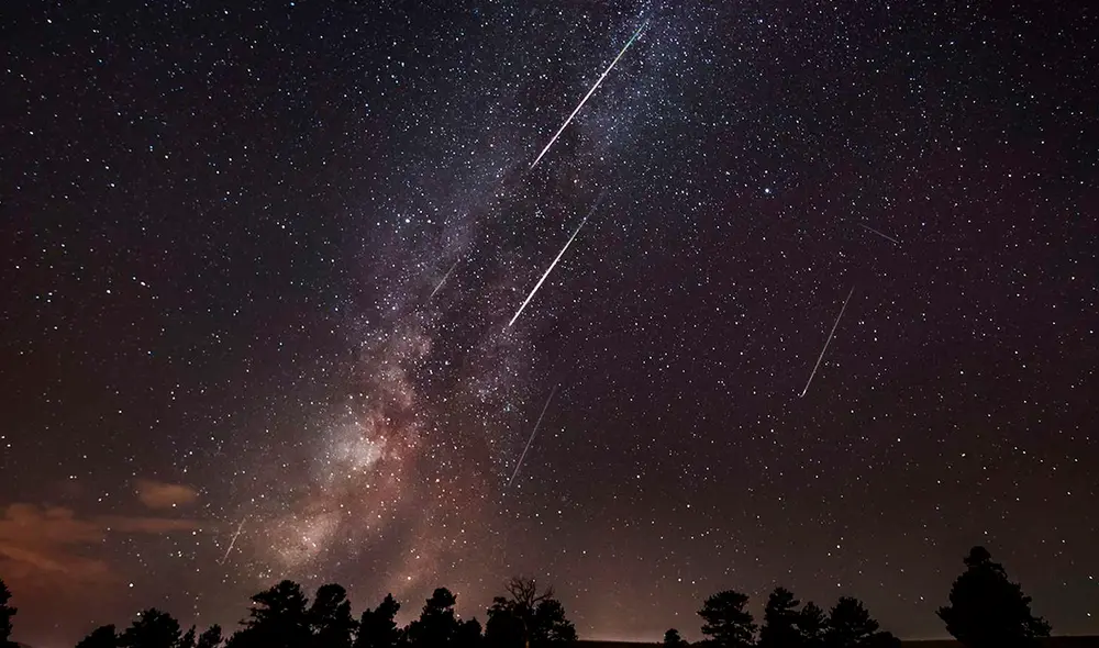 La lluvia de estrellas Perseidas llegará a su punto máximo durante esta semana de agosto. Foto: Pexels La lluvia de estrellas Perseidas llegará a su punto máximo durante esta semana de agosto. Foto: Pexels