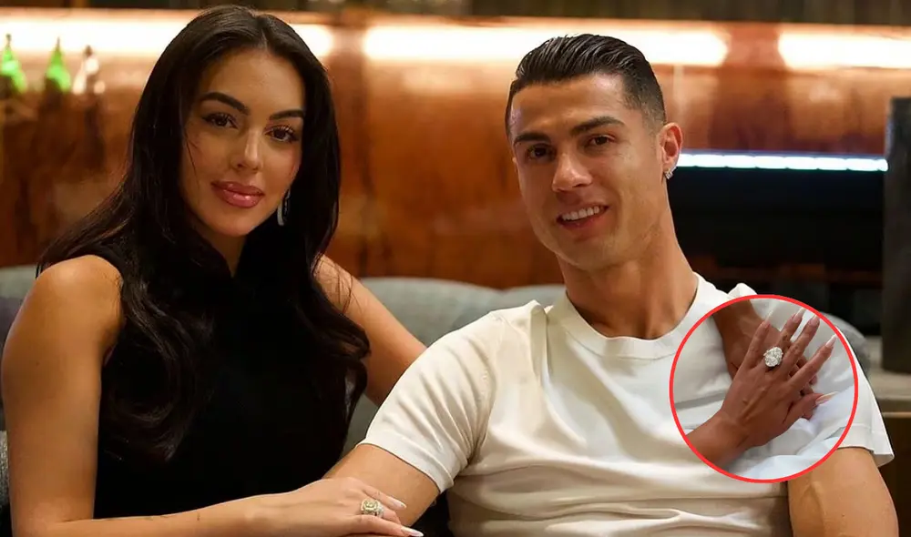 Georgina Rodríguez anunció que se casará con Cristiano Ronaldo en sus redes sociales.