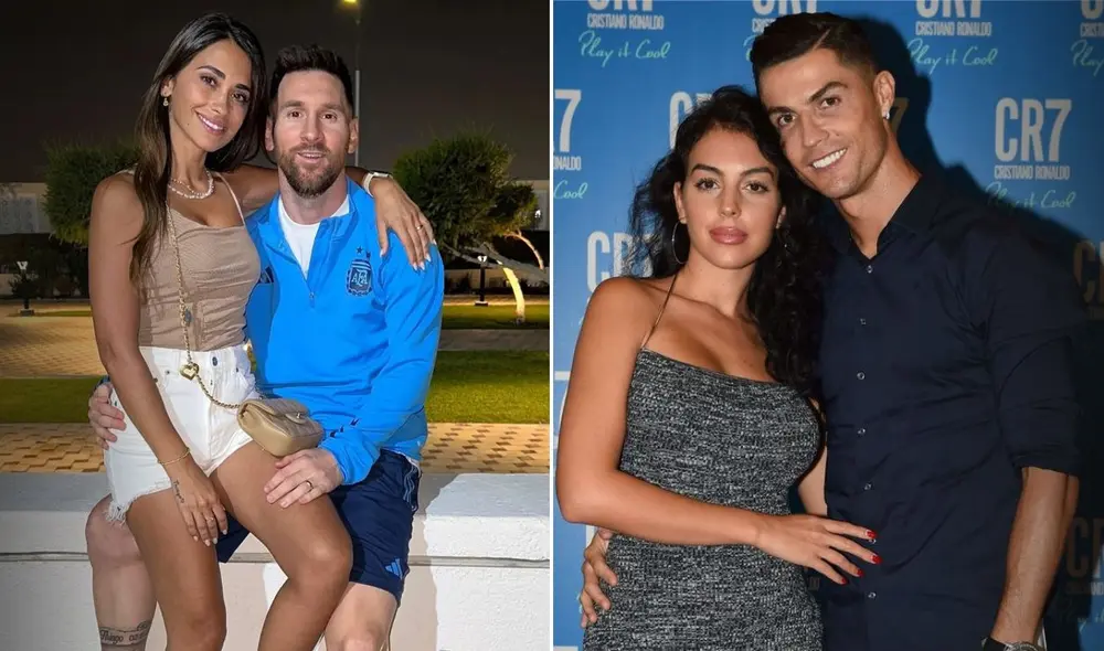 Antonela Roccuzzo y Georgina Rodríguez, parejas de Messi y Cristiano Ronaldo, comparten peculiar relación