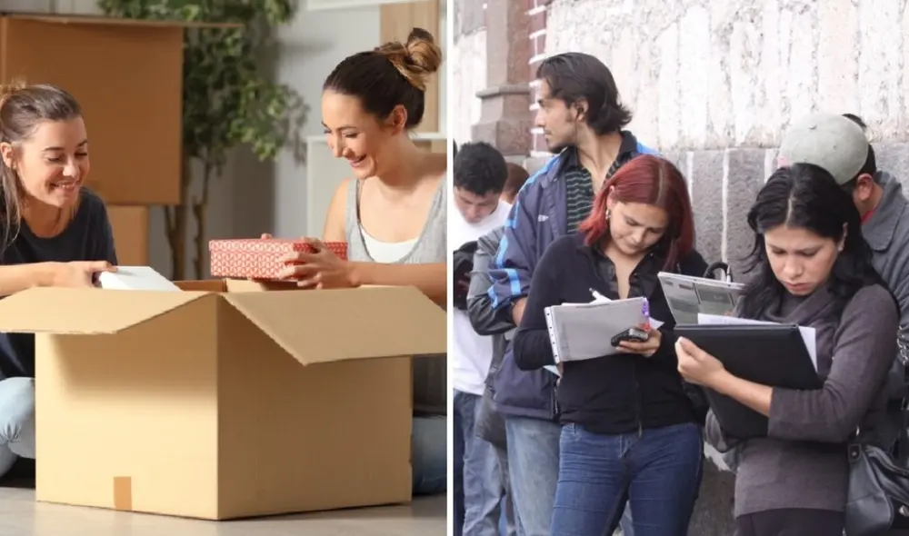 Según Bumeran, el 79% de los trabajadores considera que independizarse hoy en día es más difícil que hace diez años. Foto: composición LR/Freepik/Andina Según Bumeran, el 79% de los trabajadores considera que independizarse hoy en día es más difícil que hace diez años. Foto: composición LR/Freepik/Andina