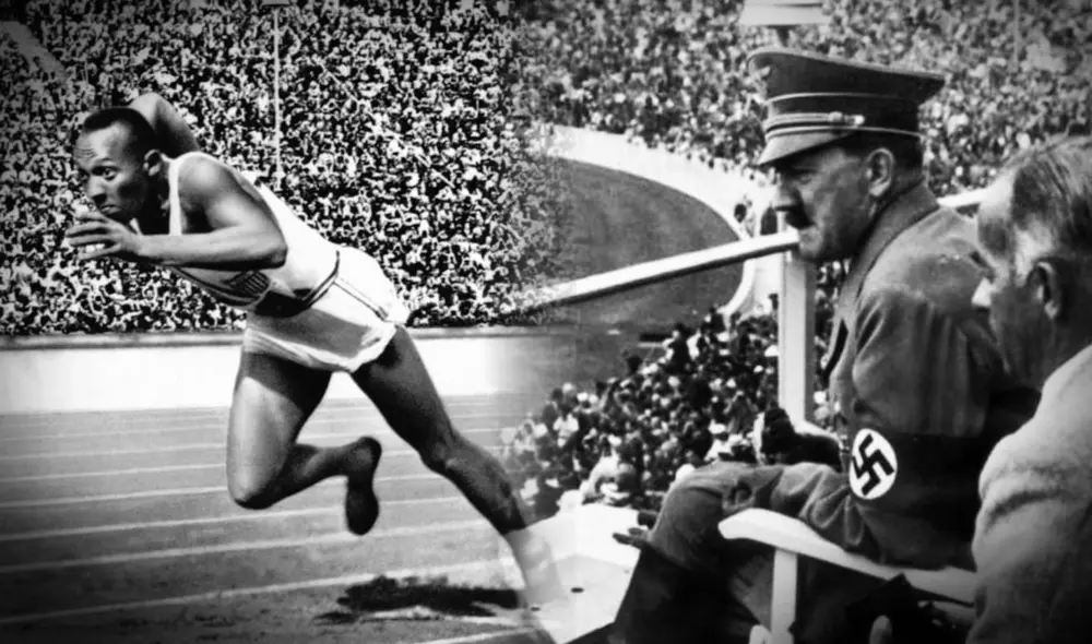 Jesse Owens derrotó a la delegación alemana en los Juegos Olímpicos de Berlín, rebatiendo cualquier tipo de teoría de superioridad aria que existía.