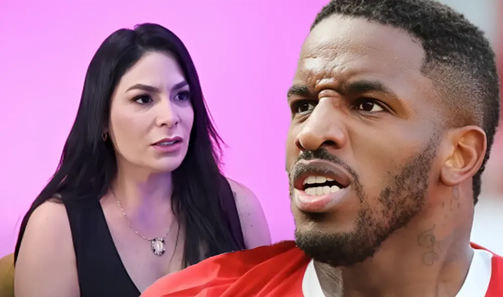 Evelyn Vela revela que Jefferson Farfán le habría escupido y expone detalles del incidente. Foto: Composición LR/captura YouTube/Difusión Evelyn Vela revela que Jefferson Farfán le habría escupido y expone detalles del incidente. Foto: Composición LR/captura YouTube/Difusión