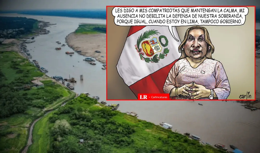 Carlincatura de hoy, martes 12 de agosto, que ironiza el mensaje a la Nación de la presidenta del Perú. Foto: Composición/LR Carlincatura de hoy, martes 12 de agosto, que ironiza el mensaje a la Nación de la presidenta del Perú. Foto: Composición/LR