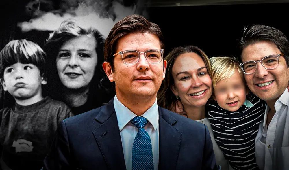 El hijo de Miguel Uribe tiene la misma edad que él cuando su mamá fue asesinada. Foto: composición LR El hijo de Miguel Uribe tiene la misma edad que él cuando su mamá fue asesinada. Foto: composición LR