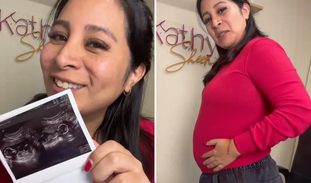 Kathy Sheen revela que esta embarazada de dos bebés