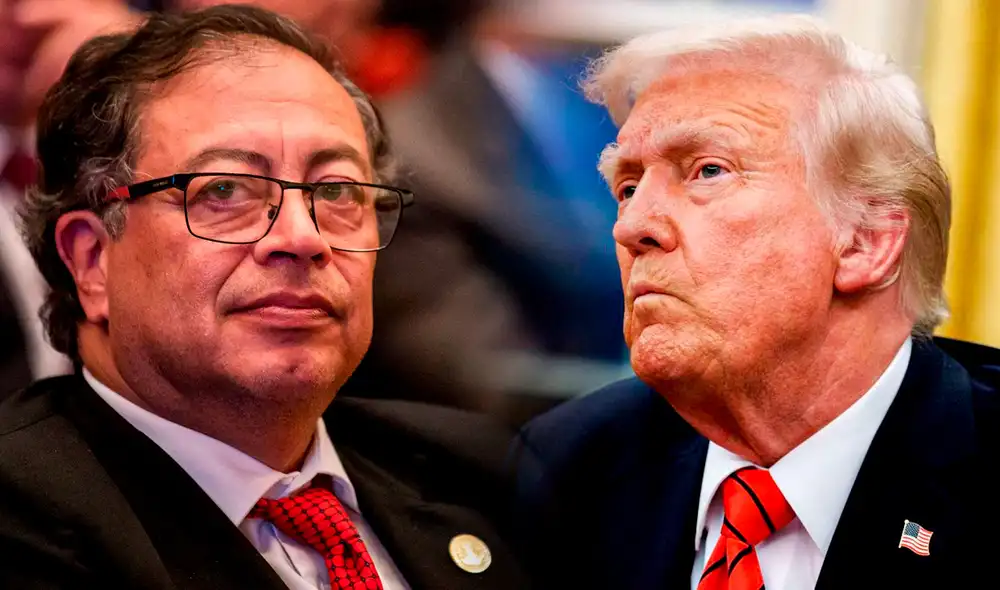 Gustavo Petro confronta a Donald Trump tras sus declaraciones sobre Bogotá en Estados Unidos.