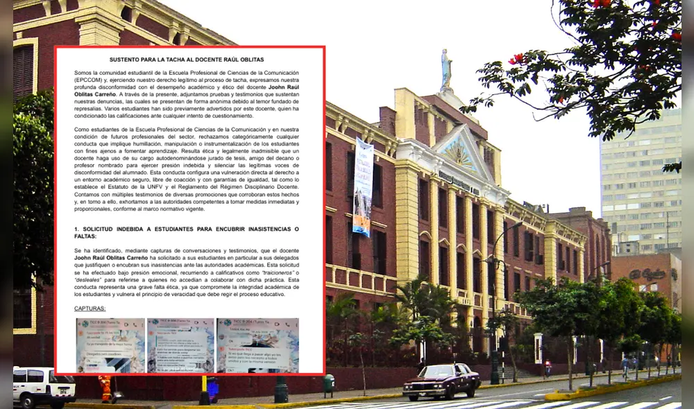 Docente Raúl Oblitas enfrenta acusaciones de maltrato psicológico hacia los estudiantes de la UNFV. Foto: composición LR.