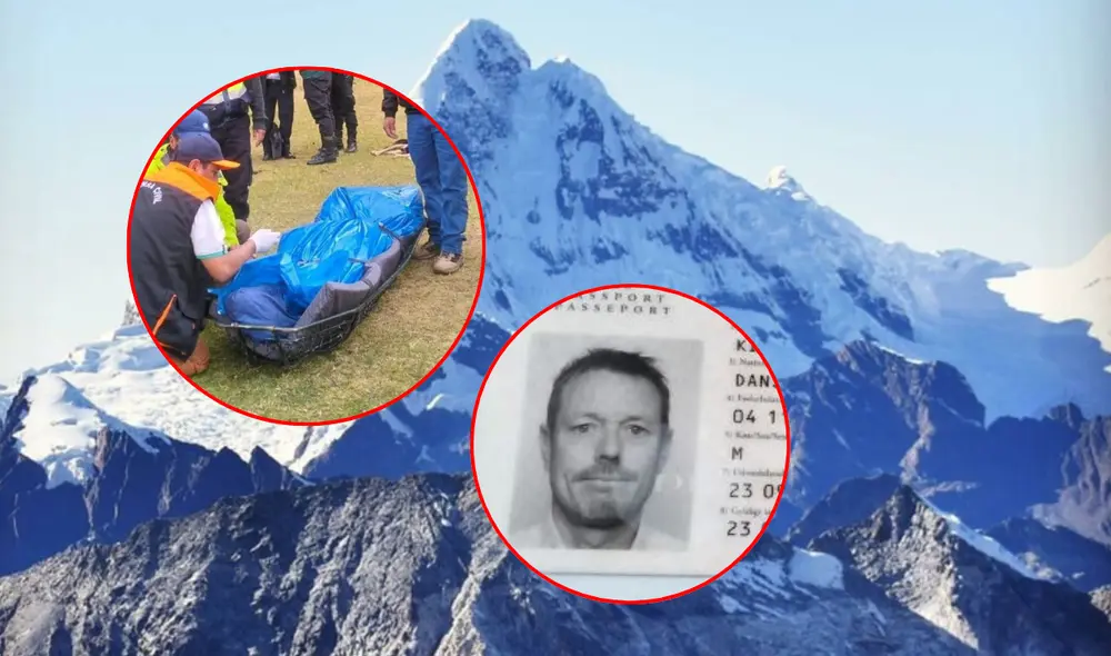 Encuentran cuerpo sin vida de turista danés en nevado de Ancash Encuentran cuerpo sin vida de turista danés en nevado de Ancash