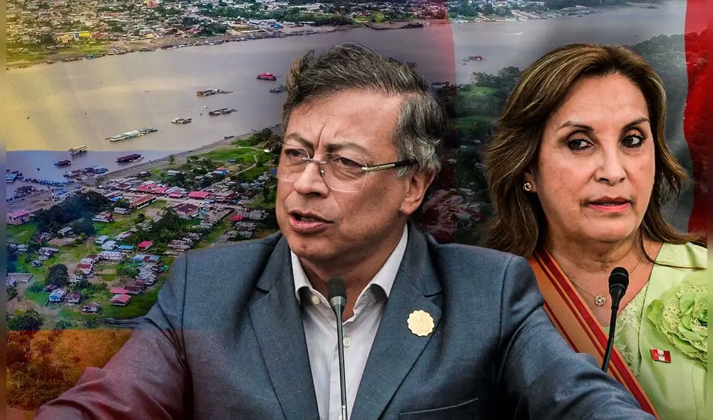 El conflicto se desarrolla en un contexto político complejo tanto en Colombia como en Perú. Foto: Composición LR/AFP.
