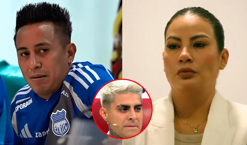 Christian Cueva niega polémico contacto con novio de Pamela López y responde. Foto: Composición LR/Difusión