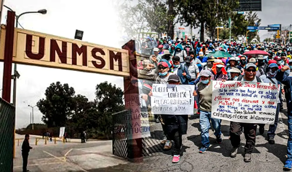 En el 2023 un total de 194 personas que se encontraban dentro de la UNSM fueron detenidas. Foto: composición LR En el 2023 un total de 194 personas que se encontraban dentro de la UNSM fueron detenidas. Foto: composición LR