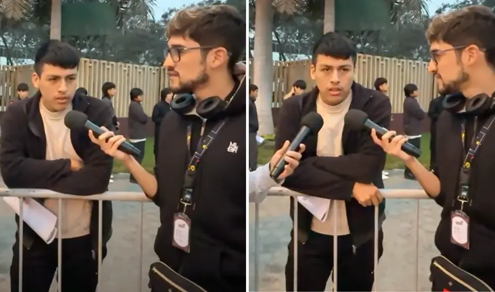 El joven estudiante llegó tres horas antes a la UNI para no perder su examen de admisión.