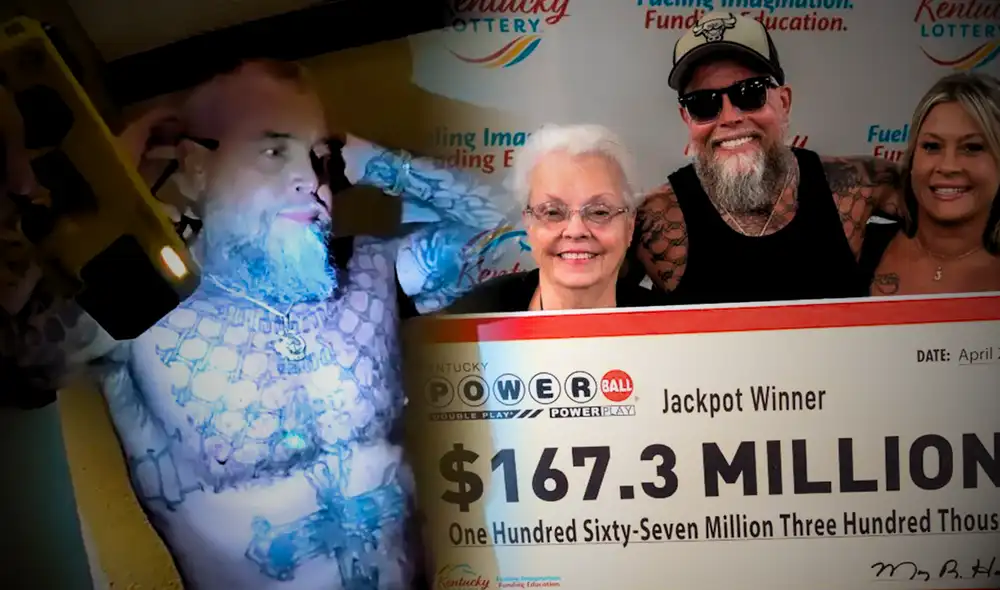James Farthing, ganador de US$167.3 millones en Powerball, terminó en prisión por golpear a policía.