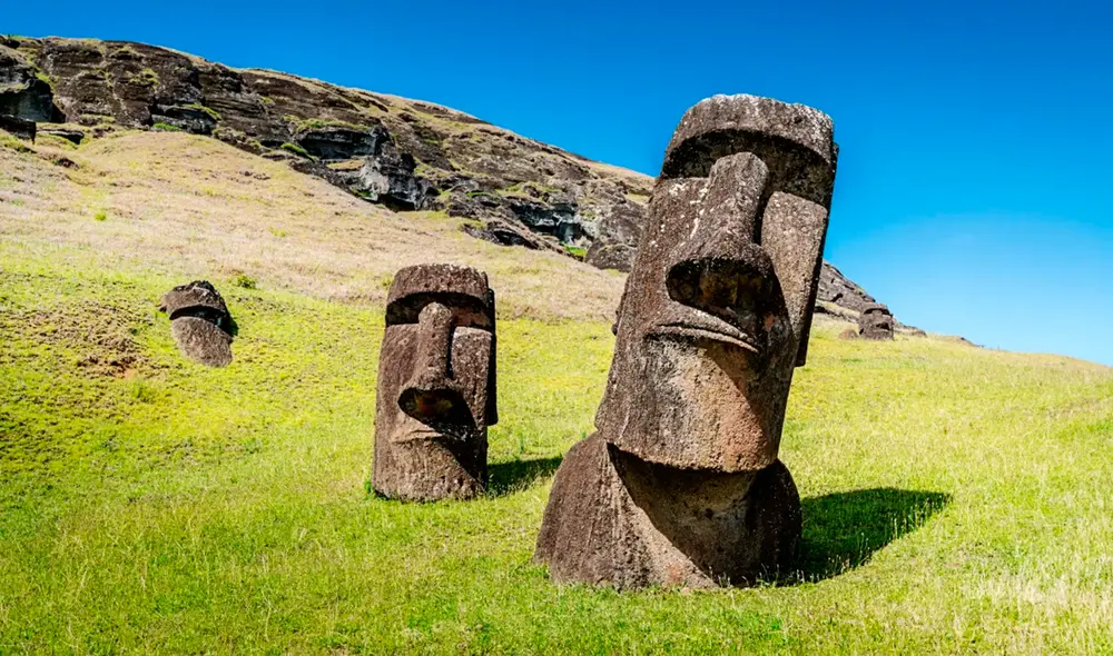 Los arqueólogos hacen un descubrimiento que cambia la historia en la Isla de Pascua. Foto: IStock