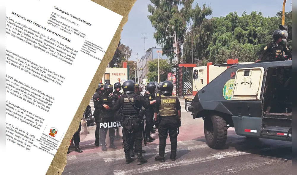 Detenciones arbitrarias y uso desmedido de la fuerza tras intervención policial en San Marcos. Foto: Archivo LR. Detenciones arbitrarias y uso desmedido de la fuerza tras intervención policial en San Marcos. Foto: Archivo LR.