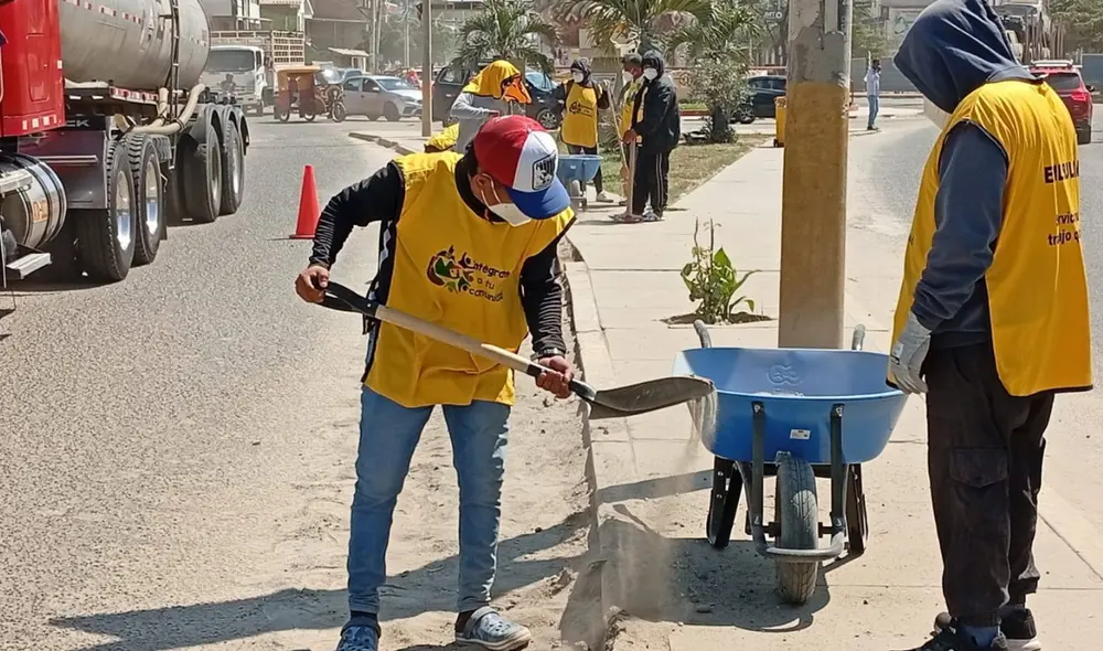 Los participantes realizaron labores de recolección de residuos y limpieza general. Fuente: Difusión.