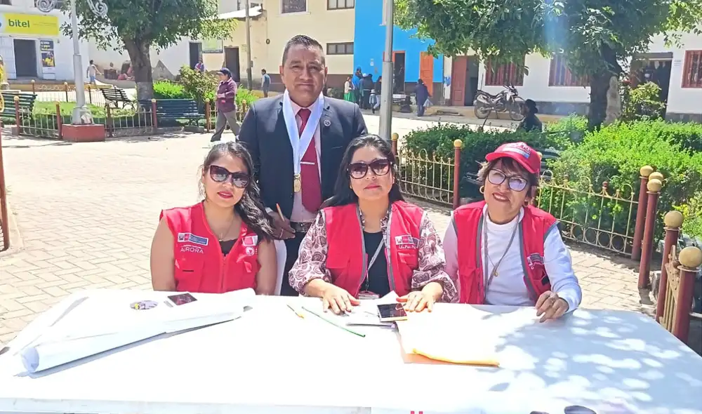 La feria también incluyó la participación de instituciones como el Ministerio Público y la Policía Nacional. Fuente: Difusión.