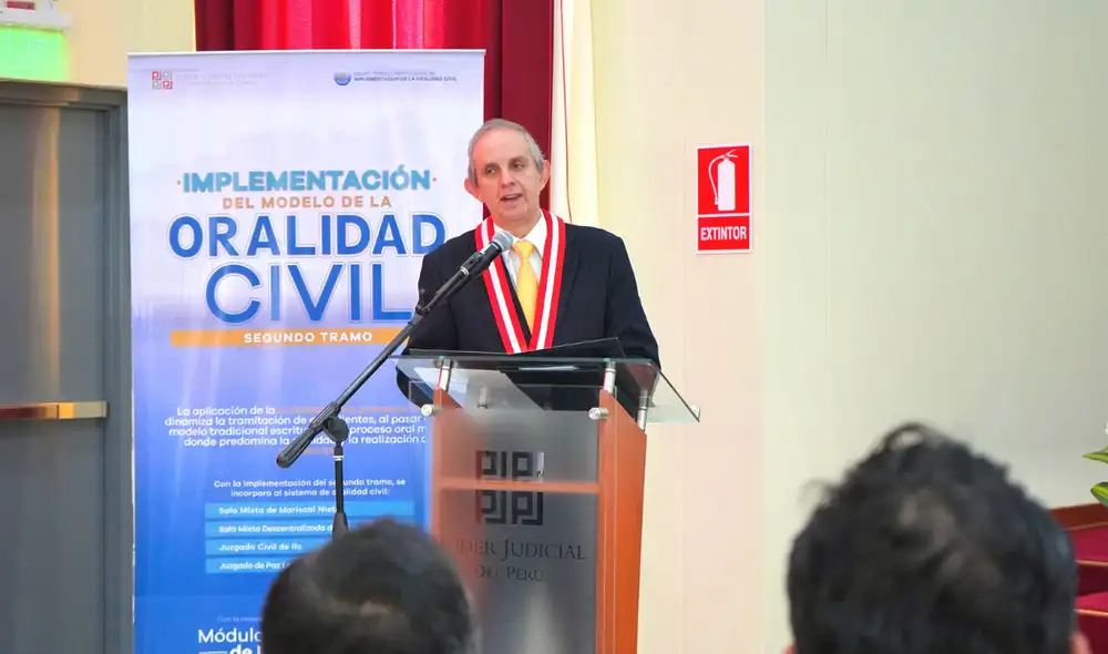 La presidenta del Poder Judicial y otros autoridades impulsan este cambio significativo. Fuente: Difusión.