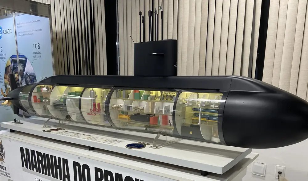 El submarino SN Álvaro Alberto se encuentra en desarrollo desde el 2023.