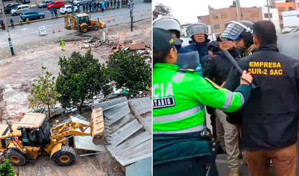 En un video, se muestra la tensión entre autoridades y vecinos, quienes exigen respeto a sus derechos como propietarios del predio involucrado.