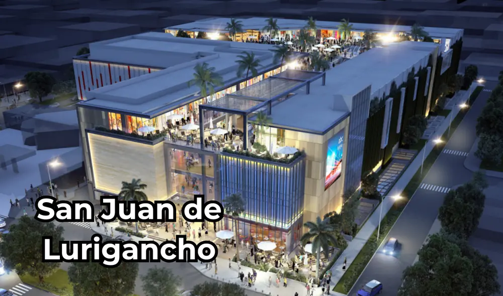 Nuevo centro comercial en San Juan de Lurigancho esta previsto para el último trimestre de 2025.