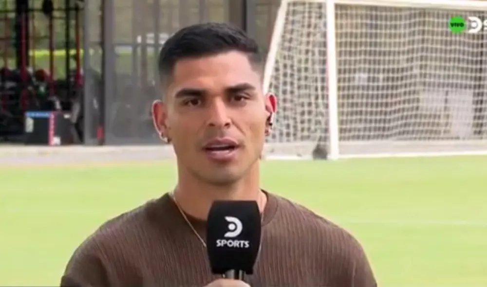 Luis Ramos reveló que admira la trayectoria de Paolo Guerrero. Foto: Lr/Directv