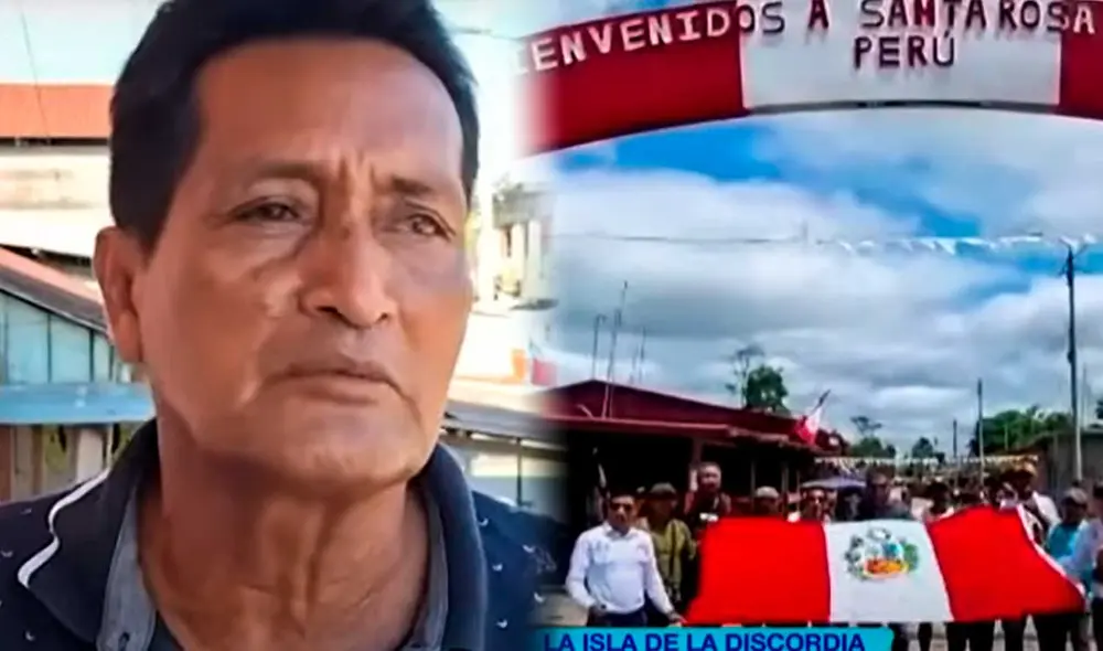 "Vivimos en paz en la frontera (entre Perú y Colombia", declaró un ciudadano que reside en la Isla Santa Rosa. "Vivimos en paz en la frontera (entre Perú y Colombia", declaró un ciudadano que reside en la Isla Santa Rosa.