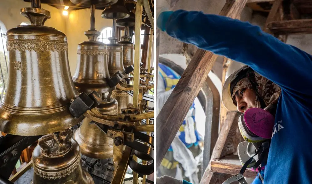 Restauran histórica Torre del Reloj en Parque Universitario y volverá a tocar el Himno Nacional Restauran histórica Torre del Reloj en Parque Universitario y volverá a tocar el Himno Nacional
