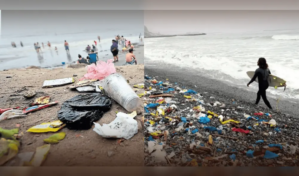 Playas peruanas, las más contaminadas del Pacífico: el plástico es el principal enemigo.