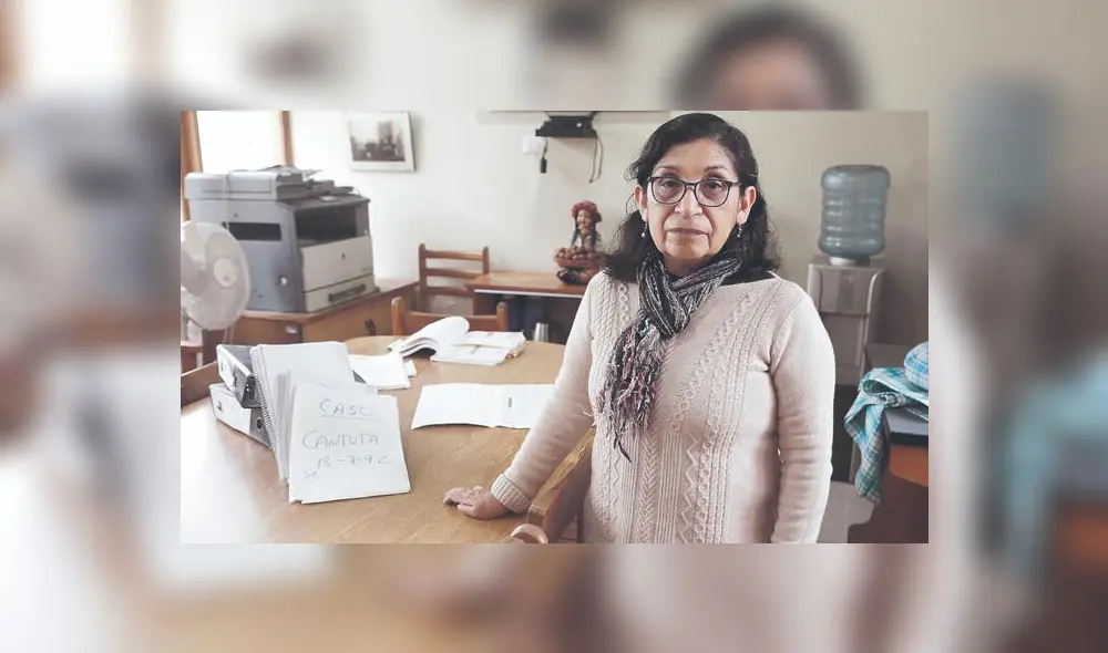 Gloria Cano, abogada de Aprodeh, cuestiona la ley de amnistía
