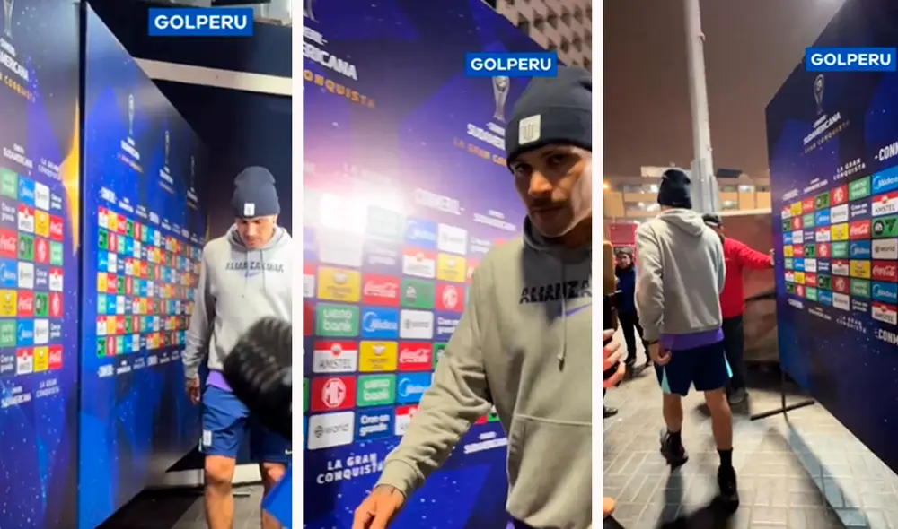 Paolo Guerrero jugó hasta los 35 minutos del Alianza Lima vs U. Católica de Ecuador. Foto: composición LR/GOLPERU