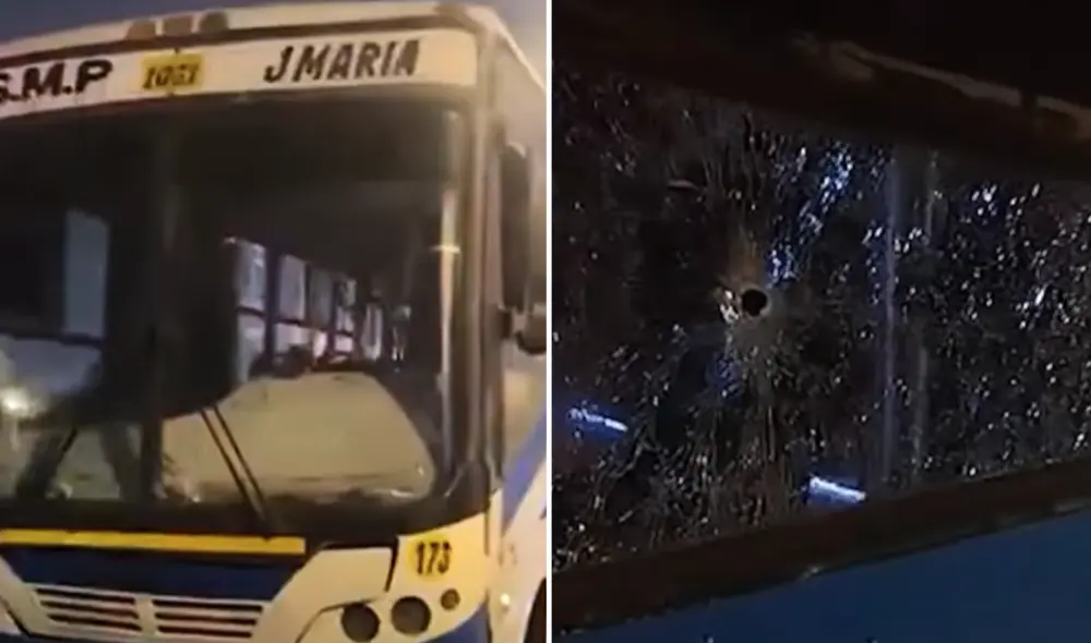 Bus de TransLima es baleado de San Martín de Porres y acribillan a conductor Bus de TransLima es baleado de San Martín de Porres y acribillan a conductor
