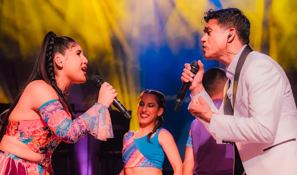 La cantautora peruana Milena Wharton deslumbró en su primer concierto sinfónico el 10 de agosto en el Gran Teatro Nacional de Lima, junto a artistas como Américo. Foto: difusión