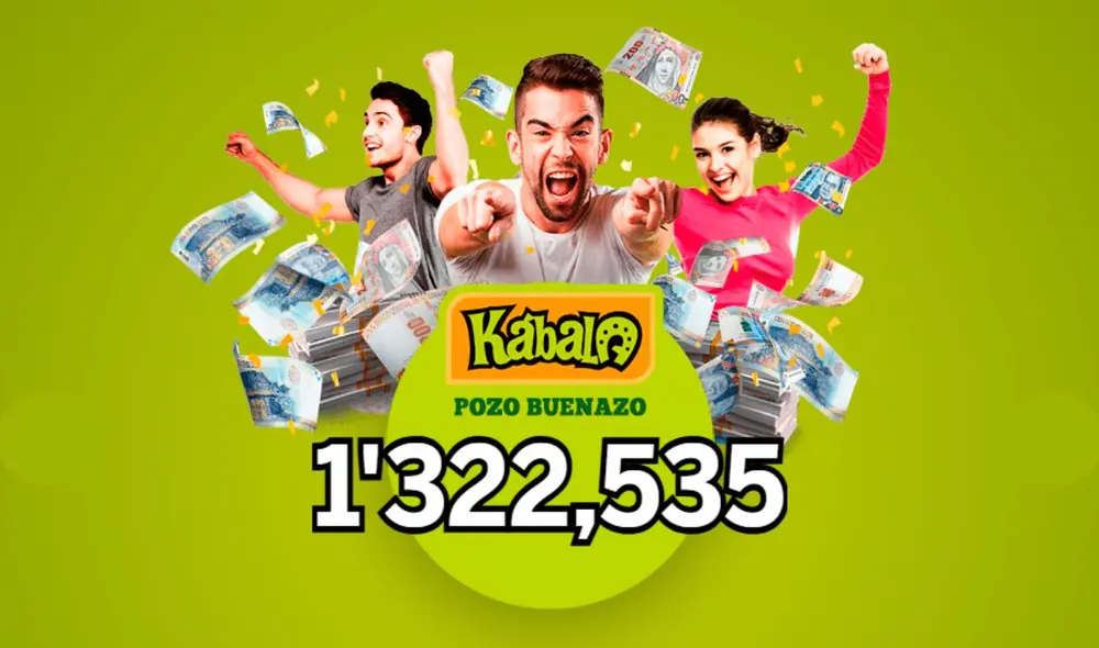 Sorteo de La Kábala asciende con un Pozo Buenazo de 1.322.535 soles. Sorteo de La Kábala asciende con un Pozo Buenazo de 1.322.535 soles.