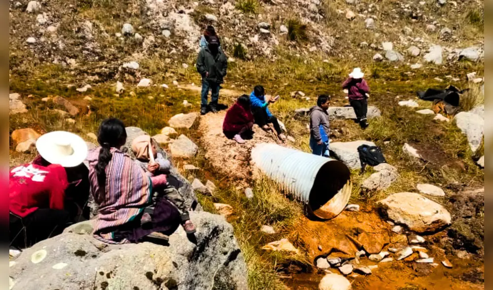 Comunidad campesina San Andrés de Negritos denuncia despojo de tierras comunales. Foto: Archivo/Cortesía